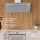 Витяжка Klarstein Athena 90 300 м³/год (10045318) - изображение 2