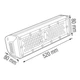 Светильник подвесной 100W промышленный Horoz Electric LED ZEUGMA-100 влагозащищенный 6400K IP65 - изображение 5