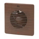 Вентилятор вытяжной 12W Horoz Electric орех 10см IP20 - изображение 2