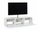 Тумба під телевізор Sonorous STA 161I-WHT-WHT-BS - зображення 3