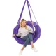 Підвісне крісло садова гойдалка Coolki Оксфорд Бузковий 120 см - зображення 3