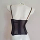 Бюстье женское Victoria's Secret Bustier Black Gold Red Pink Floral Embroidery Corset Bra 36C - изображение 2