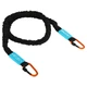 Эспандер трубчатый с карабином в защитном рукаве LivePro Resistance Tube 8401-XL нагрузка 40LB - изображение 1