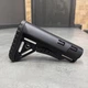 Приклад (база) DLG TBS TACTICAL DLG-130, для трубок Mil-Spec, цвет Черный, гнездо антабки на 2 стороны - изображение 8