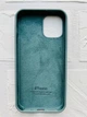 Чохол-накладка Silicone Case для Apple iPhone 12 iPhone 12 Pro Ice Mint - зображення 3