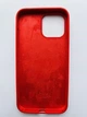 Чехол-накладка Silicone Case для Apple iPhone 13 Pro Max Red - изображение 5