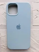 Чехол-накладка Silicone Case для Apple iPhone 12 Pro Max Light Blue - изображение 1