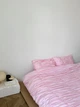 Комплект постільної білизни DreamCraftedBedding «Плин» рожевий двоспальний 180x220 Сатин - зображення 7