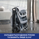 Коляска для прогулок и путешествий Chicco WE Stroller, серая - изображение 5