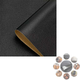 Самоклеюча екошкіра в рулоні 1.37*1m*0.5mm BLACK (D) 01358 - зображення 1