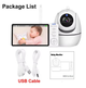 Видеоняня Baby Monitor ABM501-USB с монитором 5'' двусторонней связью и ночным видением - изображение 12
