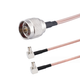 MIMO сплиттер антенный 2x TS9 - Коннектор N-Type (папа) 15 см кабель пигтейл адаптер переходник для модемов - изображение 3