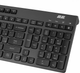 Клавиатура беспроводная 2E KS280 WL/BT EN/UKR черный, серый (540656) - изображение 3