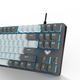 Клавиатура Aula Mechanical F3287/keycap KRGD серый, белый (469244) - изображение 5