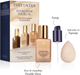 Zestaw Estee Lauder Podkład do twarzy Double Wear SPF10 3N1 Ivory Beige 30 ml + Dozownik typu Pump + Gąbka do aplikacji (887167801127) - obraz 4