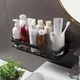 Подвесная металлическая полка для ванной комнаты Bathroom shelf Органайзер в ванную До 10 кг - изображение 8
