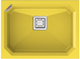 Гранітна мийка Fabiano Crystal 61x46 Yellow 8221.301.1489 - зображення 1