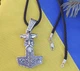 Кулон молот Тора Maxi Silver 6325 - зображення 4