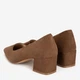 Женские лодочки замшевые Lasocki WYL3728-3Z 5905588776888 38 25.7 см Коричневые (5905588776901) - изображение 6