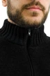 Чоловічий джемпер на блискавці з еластаном SVTR. Чорний 48 - зображення 3