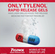 Тайленол парацетамол 500мгTylenol Rapid Release Gels 290 капсул - изображение 7