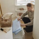 Набор Stokke Flexi Bath Ванночка складная и адаптер Голубой (531513) - изображение 6