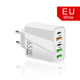 Сетевое быстрое зарядное устройство 5 портов 65W с Power Delivery (PD) - изображение 1