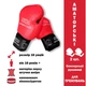 Боксерские перчатки Sportko 16 унций Красный PD1-16-RED - изображение 2