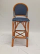 Барний стілець бістро ротанговий Sana Bar Chair ТМ Cruzo - зображення 1