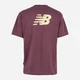 Футболка довга чоловіча New Balance Sport Essentials Logo MT41580 2XL Бордова (197967283031) - зображення 8