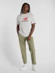 Футболка бавовняна довга чоловіча New Balance Athletics Logo MT51500 2XL Світло-сіра (197967256400/197968578648) - зображення 3
