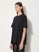Футболка бавовняна довга жіноча New Balance Athletics Jersey WT41501BK XS Чорна (197375382630) - зображення 4