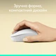 Миша Logitech M196 Wireless Offwhite (910-007460) - зображення 3