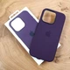 Чехол Silicone Case with MagSafe для iPhone 16 Pro Plum - изображение 3