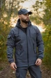 Мужская утепленная куртка Softshell Intruder 0196 5XL Серый ( IN - 0196/04 R ) - изображение 3