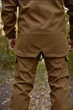 Мужская утепленная куртка Softshell Intruder 0196 5XL Койот ( IN - 0196/03 R ) - изображение 12