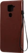 Чехол для Xiaomi Redmi Note 9 (рисунок кот и дерево) Brown (15591-30) - изображение 2
