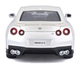 Model metalowy Bburago Nissan GT-R 1:24 biały (4893993010585) - obraz 5