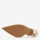 Женские слингбэки Nine West WFA2689-1 5905588533726 37 24.2 см Белые (5905588533764) - изображение 7