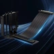 Кронштейн райзер для видеокарты BauTech вертикальный монтажный Черный (1015-117-00) - изображение 9