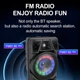 Акустична система Sing-e ZQS8210 Bluetooth з бездротовим мікрофоном 40 Вт Чорний (1015-122-00) - зображення 7