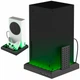 Док-станция BauTech для XBOX Series X/S, DSX-810 RGB LED USB 2.0 с голосовым управлением Черный (1015-096-00) - изображение 6