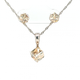 Срібний комплект Spark зі Swarovski Cube Small WKJ48416GS - зображення 4