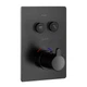 Смеситель скрытого монтажа IMPRESE SMART CLICK ZMK101901240, черный - изображение 1