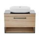 Тумба с умывальником IMPRESE BLACK EDGE f32119OK, дуб - изображение 3