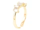 Каблучка XUPING Позолота 18K «Кришталева доріжка» (260929) р.18-19 - изображение 2