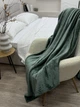 Плед-покрывало Ecotton Wellsoft Matte green Евро 220х240 см (24927_000) - изображение 7