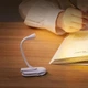 Світлодіодний світильник лампа для читання книг на акумуляторі ліхтарик для читання книг на прищіпці автономний Clip Light 17 см 551 Білий - зображення 3