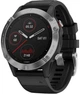 Смарт-годинник Garmin Fenix 6 Silver with Black Band (010-02158-00) - зображення 1