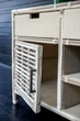 Комод із техноротангу в бежевому кольорі для вулиці Villa Off White Skyline Design - зображення 4
